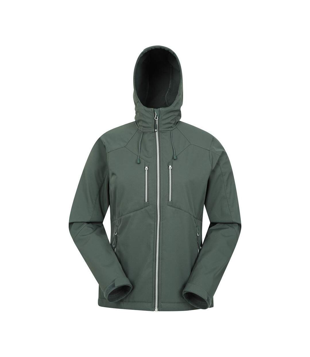 Veste softshell helsinki femme kaki Mountain Warehouse-1