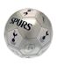 Tottenham Hotspur FC - Ballon de foot SPURS (Argenté / Blanc / Bleu marine) (Taille 5) - UTTA8581