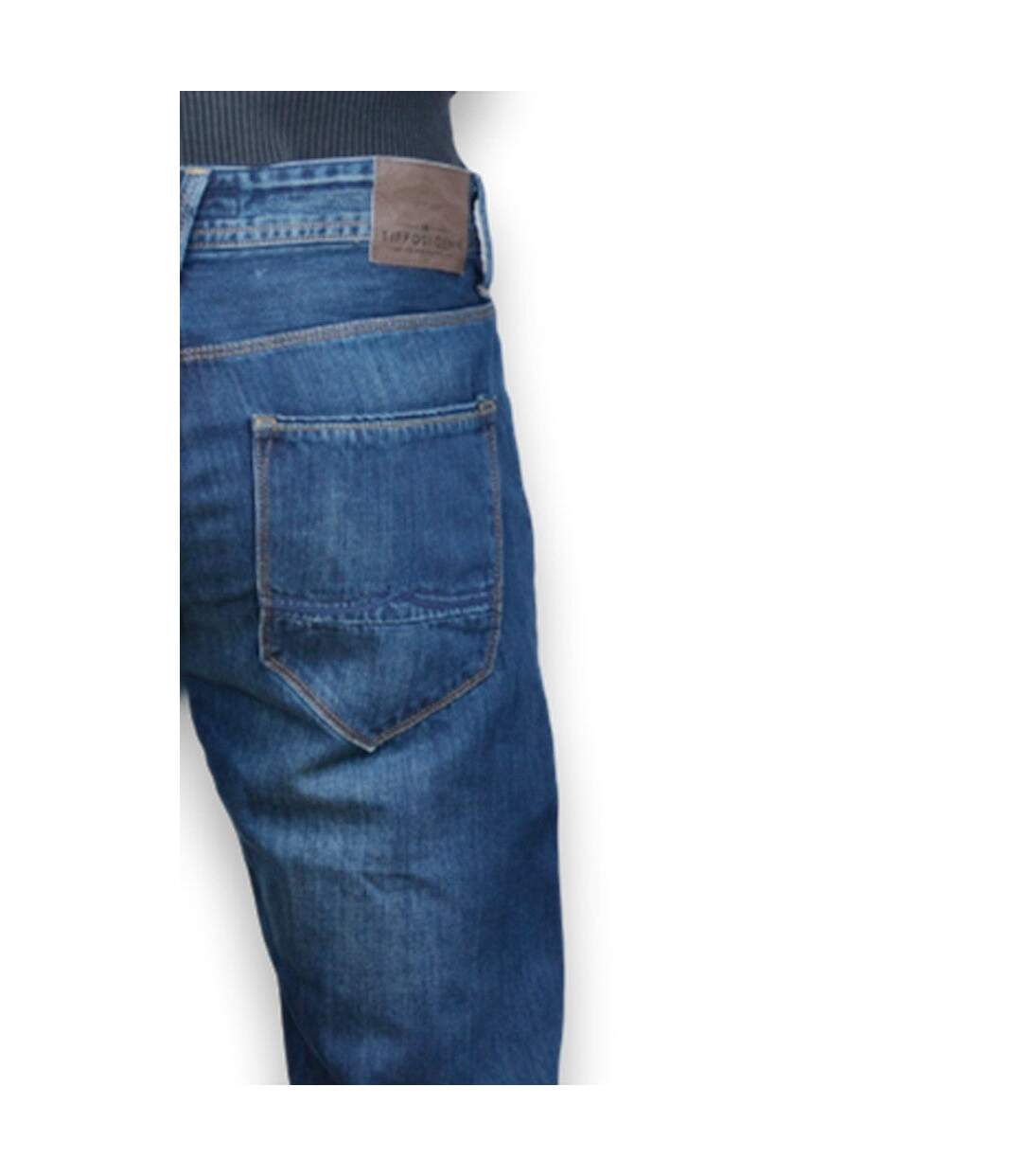 Jean homme  coupe régular fit droite 5 poches-4