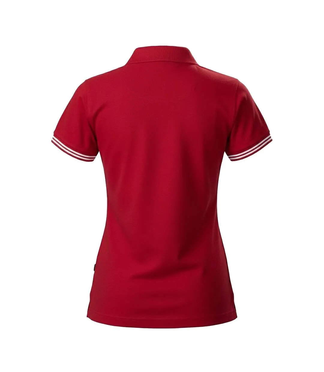Womens/ladies Antreville Polo Shirt Red James Harvest-2