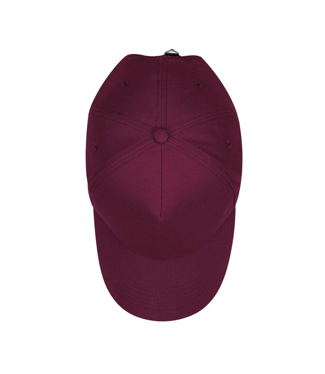Casquette Authentic Adulte Bordeaux Beechfield-3