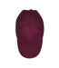Casquette Authentic Adulte Bordeaux Beechfield-3