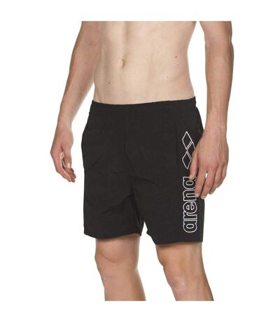 Short De Bain Motif/style Baies Homme Noir Blanc Arena