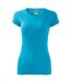 T-shirt Glance Femme Turquoise Vif Malfini-1