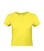 T-shirt #e190 Femme Jaune Soleil B&C-2