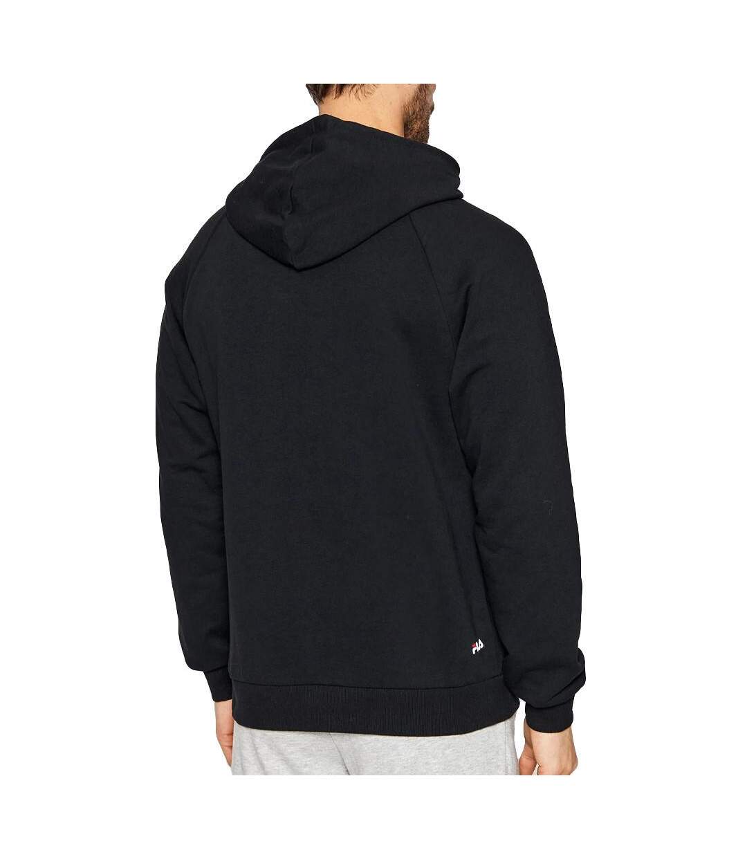 Sweat à capuche noir homme fila belfort-2