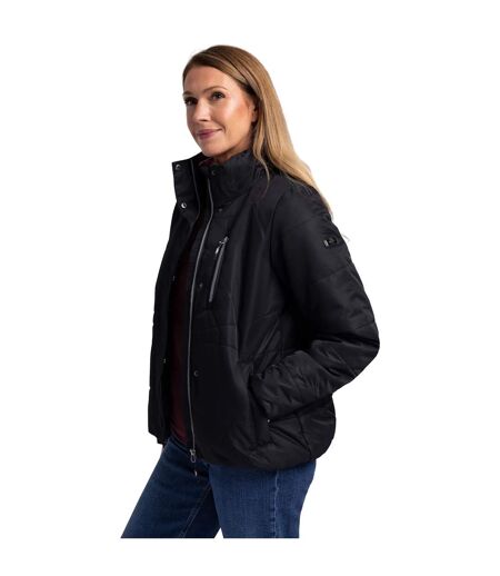 Veste Imperméable Recap Femme Noir Trespass
