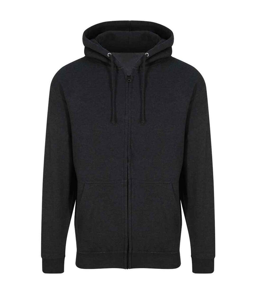 Veste à capuche homme noir anthracite Awdis-1