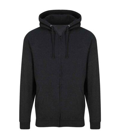 Veste à capuche homme noir anthracite Awdis