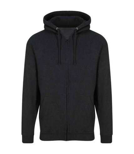 Veste à capuche homme noir anthracite Awdis