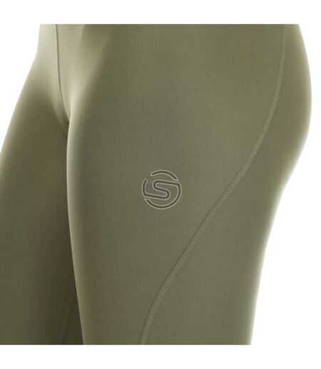 Legging Series-2 Femme Vert Kaki Skins