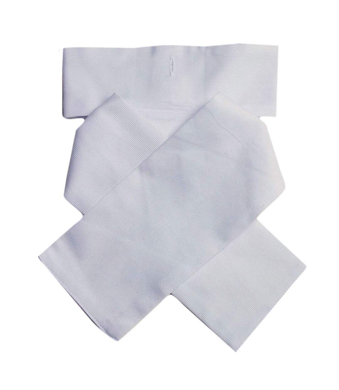 Unisex Adult Ready Tied Stock White Dublin-1