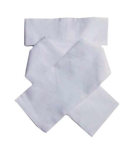 Unisex Adult Ready Tied Stock White Dublin