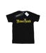 Disney T-shirt boyfriend en coton Fée Clochette du Pays Imaginaire Femmes/Ladies (Noir) - UTBI46504-1