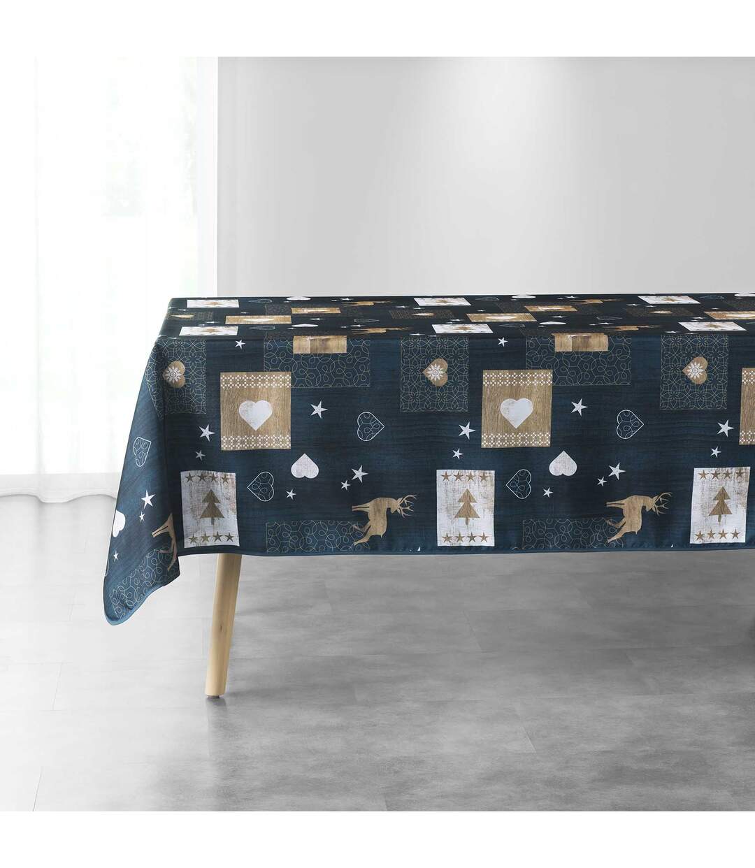 Nappe rectangulaire antitache et infroissable-2