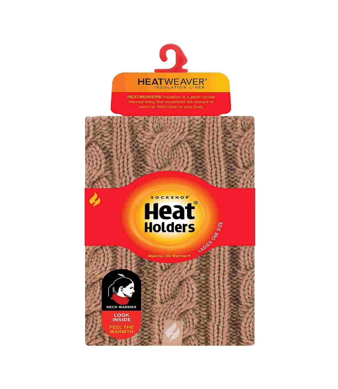 Cache-Cou Snood Femme Thermique Doublé Polaire-2