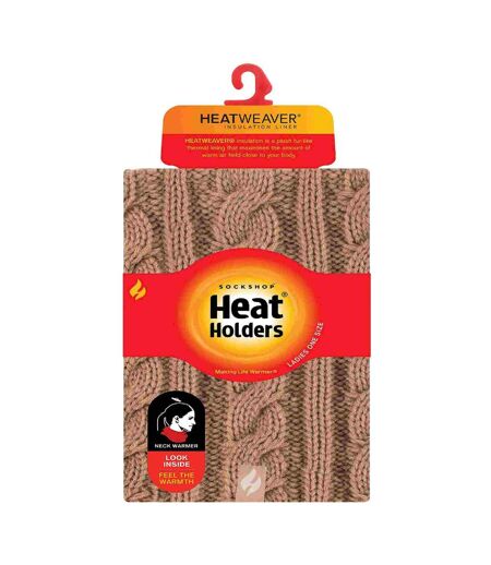 Cache-Cou Snood Femme Thermique Doublé Polaire