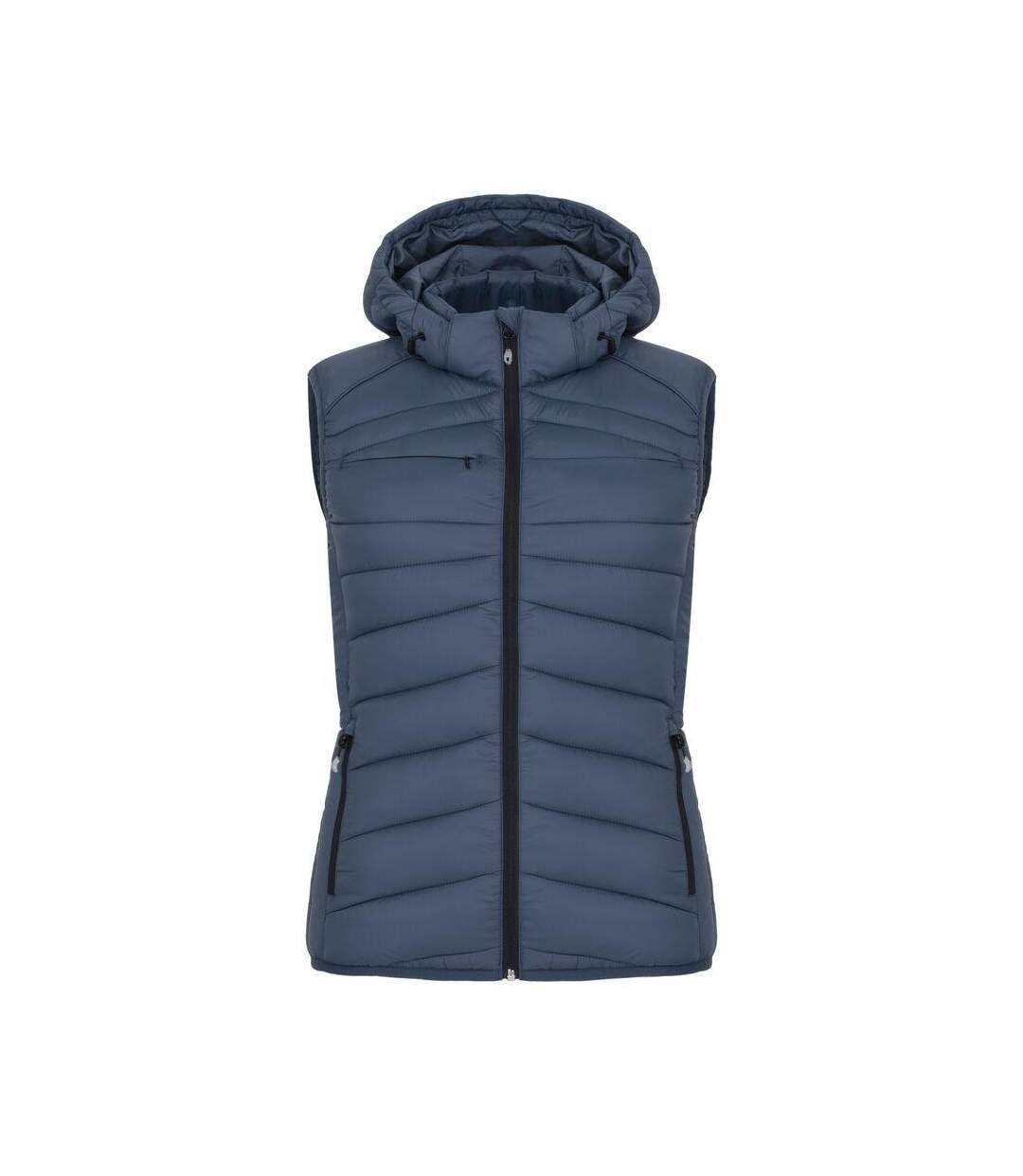 Veste Sans Manches Idaho Femme Bleu Gris Clique-1
