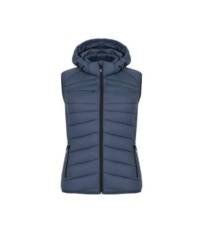 Veste Sans Manches Idaho Femme Bleu Gris Clique
