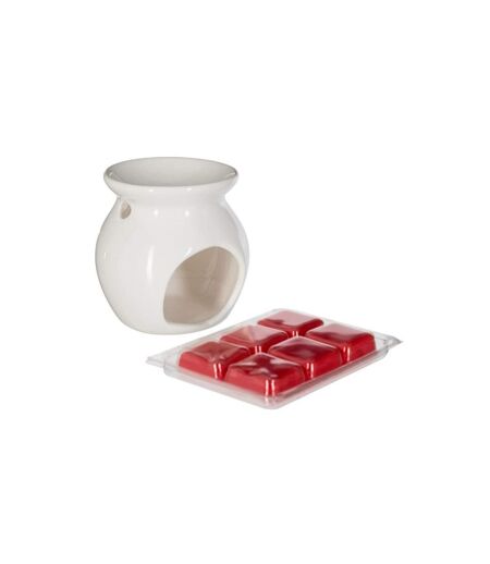 Brûle-Parfum & Cire 30g Fruits Rouges