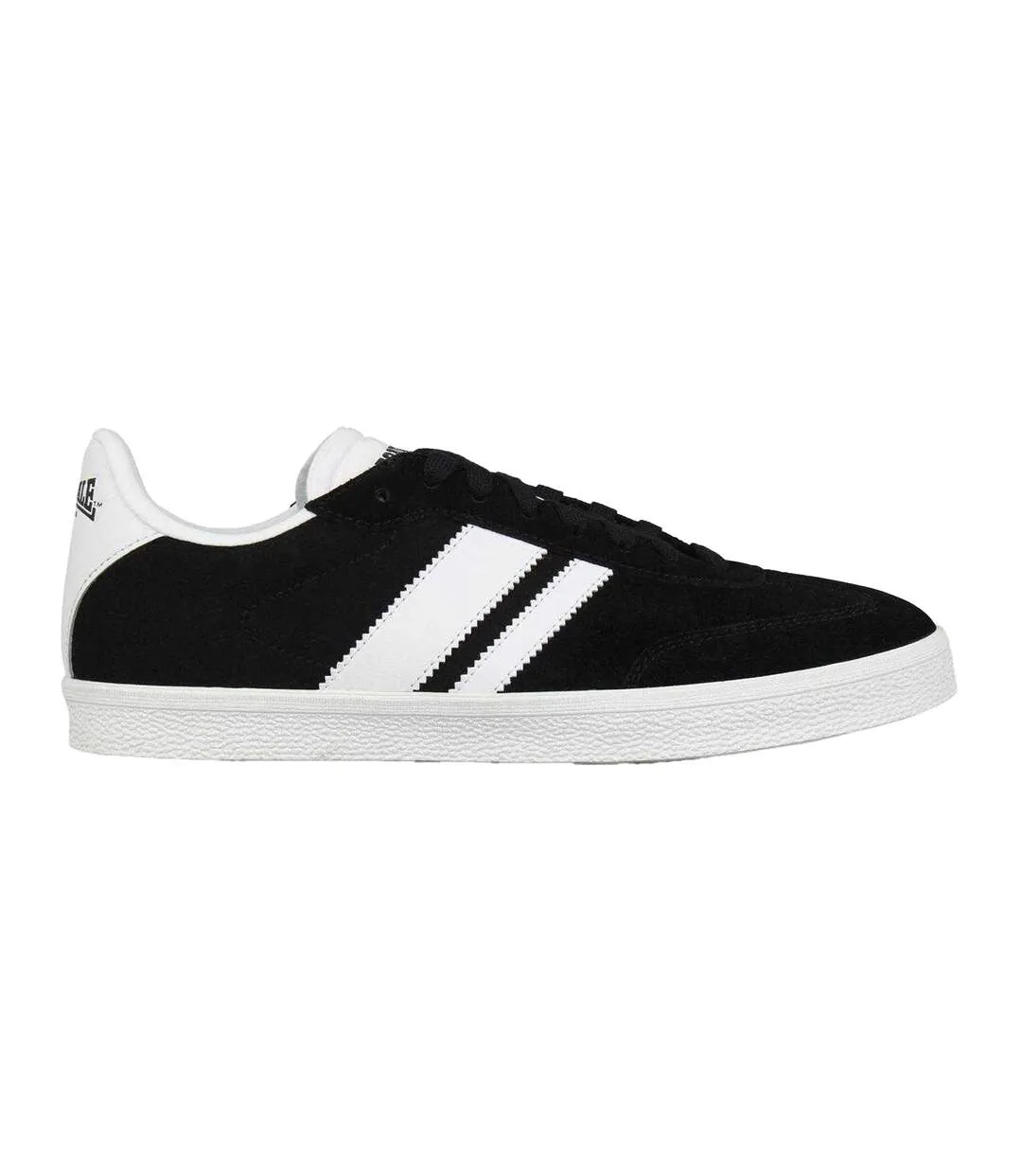 Mens Hayes Suede Trainers Black Lonsdale-1