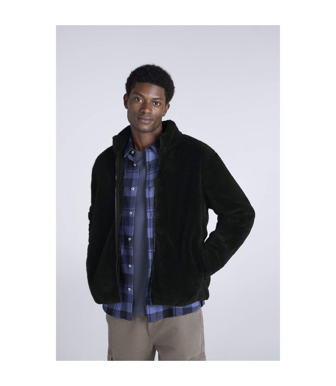 Veste Homme Noir Animal-1