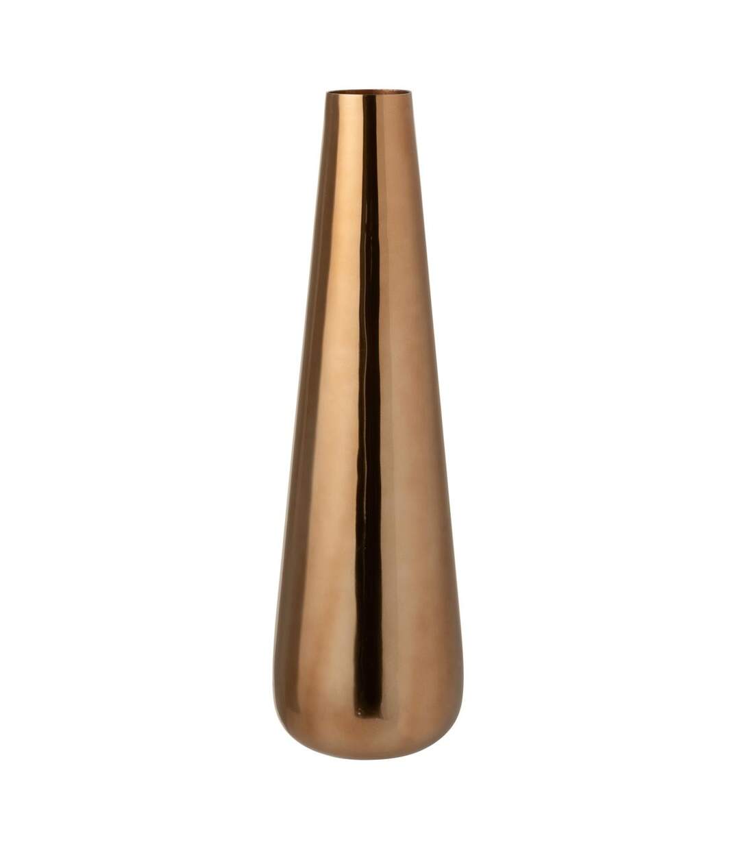 Vase Design en Métal Moses 60cm Rose Doré-1