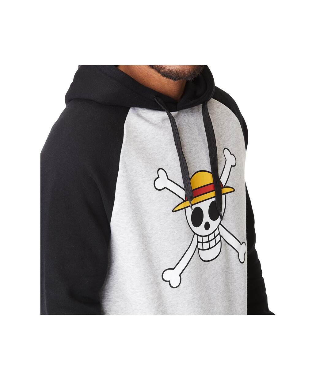 Sweat à capuche homme One Piece Skull Capslab-3