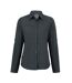 Craghoppers Womens/Ladies Expert Kiwi Long-Sleeved Shirt (Carbon Grey) - UTRW8133