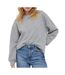 Sweat Gris Femme Pepe jeans Caroline - L