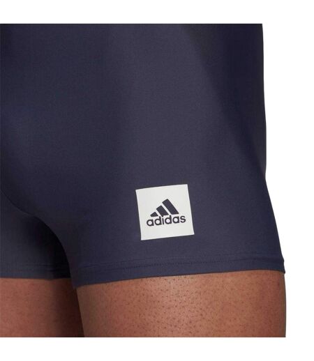 Mens Solid Swim Shorts Navy Adidas