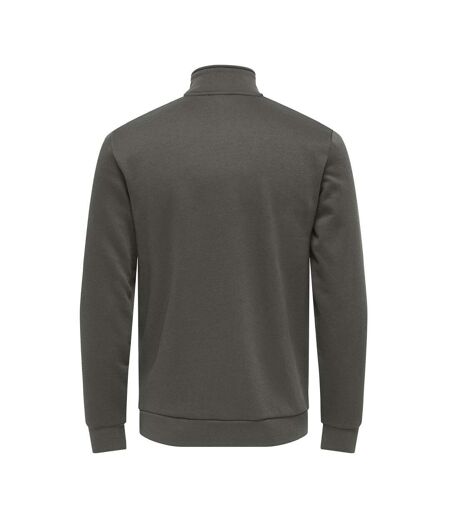 Sweat gris foncé homme only & sons chases