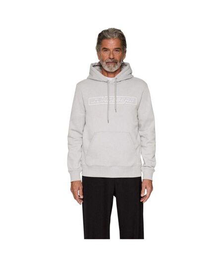 Mens Edgewood Drawstring Hoodie High Rise Grey J.Lindeberg