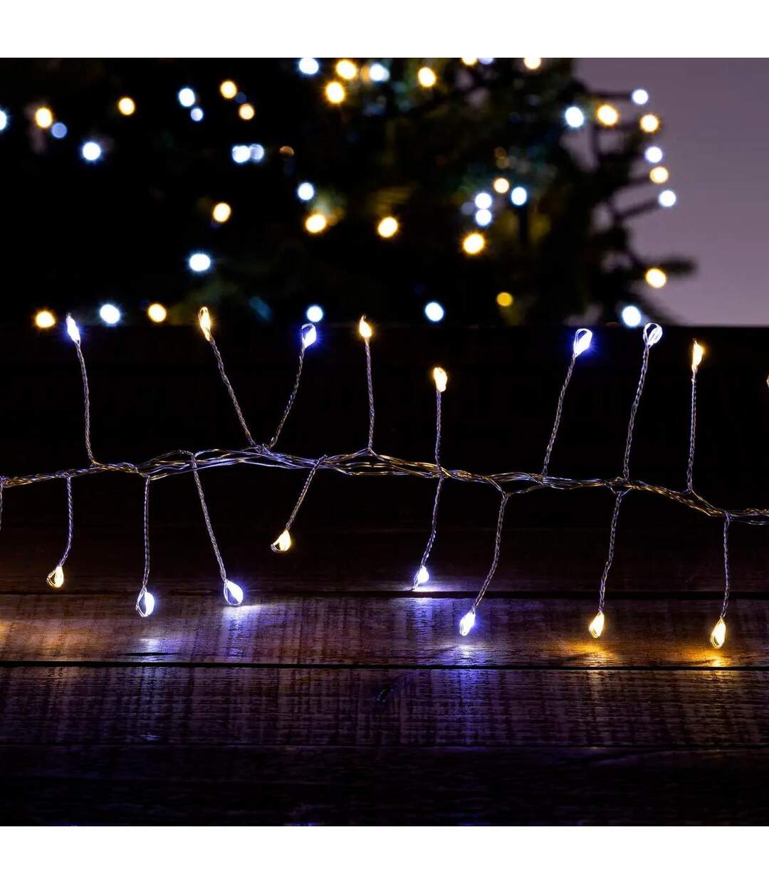 Guirlande Lumineuse Led Extérieur 5m Blanc Chaud & Froid-1