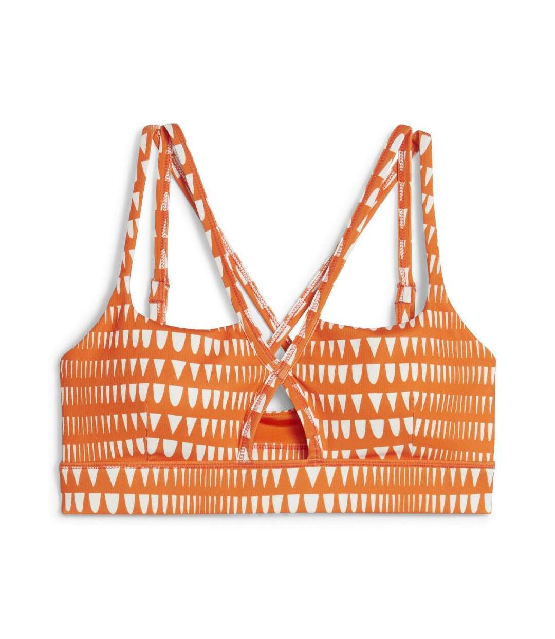 Brassière orange femme puma lemlem impact-1
