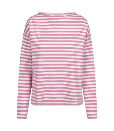 Haut Style À Rayures Thelma Femme Rose Trespass