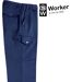 WORKER K569 — Pantalon de travail bleu : robustesse moleskine et liberté de mouvement-4