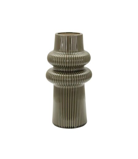 Vase Design en Céramique Armony 36cm Vert