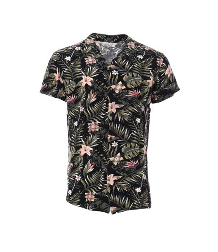 Chemise Noir/Verte Homme RMS26 Tropic - L