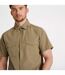 Craghoppers Mens Expert Kiwi Short-Sleeved Shirt (Pebble)