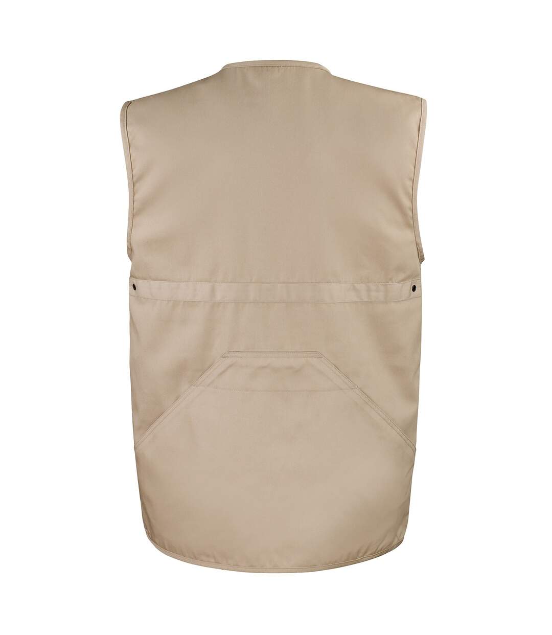 Gilet adventure safari adulte brun-beige WORK-GUARD by Result WORK-GUARD by Result