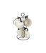 Lot de 4 Mugs sur Rack Alix 20cl Blanc & Noir-1