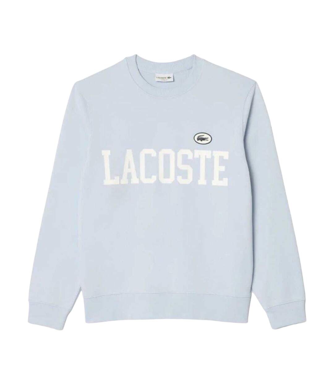 Sweat Motif/style Imprimé Floqué Homme Bleu Lacoste-2