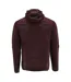 Mens Customised Hooded Fleece Jacket Bordeaux Mascot-2