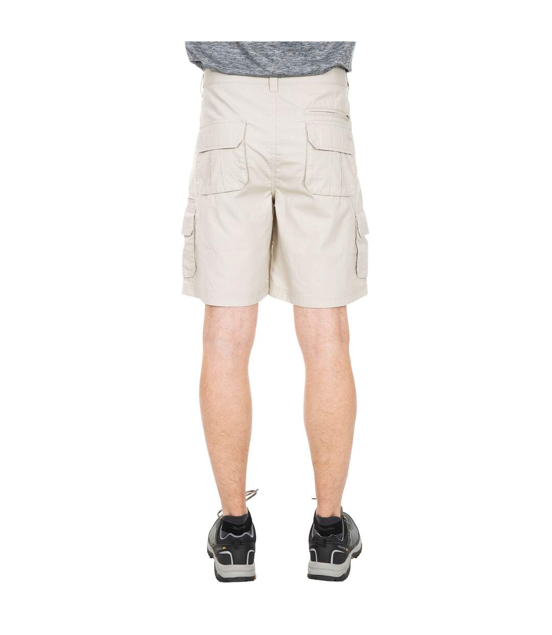Trespass Mens Gally Water Repellent Hiking Cargo Shorts (Mushroom) - UTTP230-4