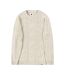 Mens Marylebone Cable Knit Long-sleeved Sweater Top Grey Pretty Green-2