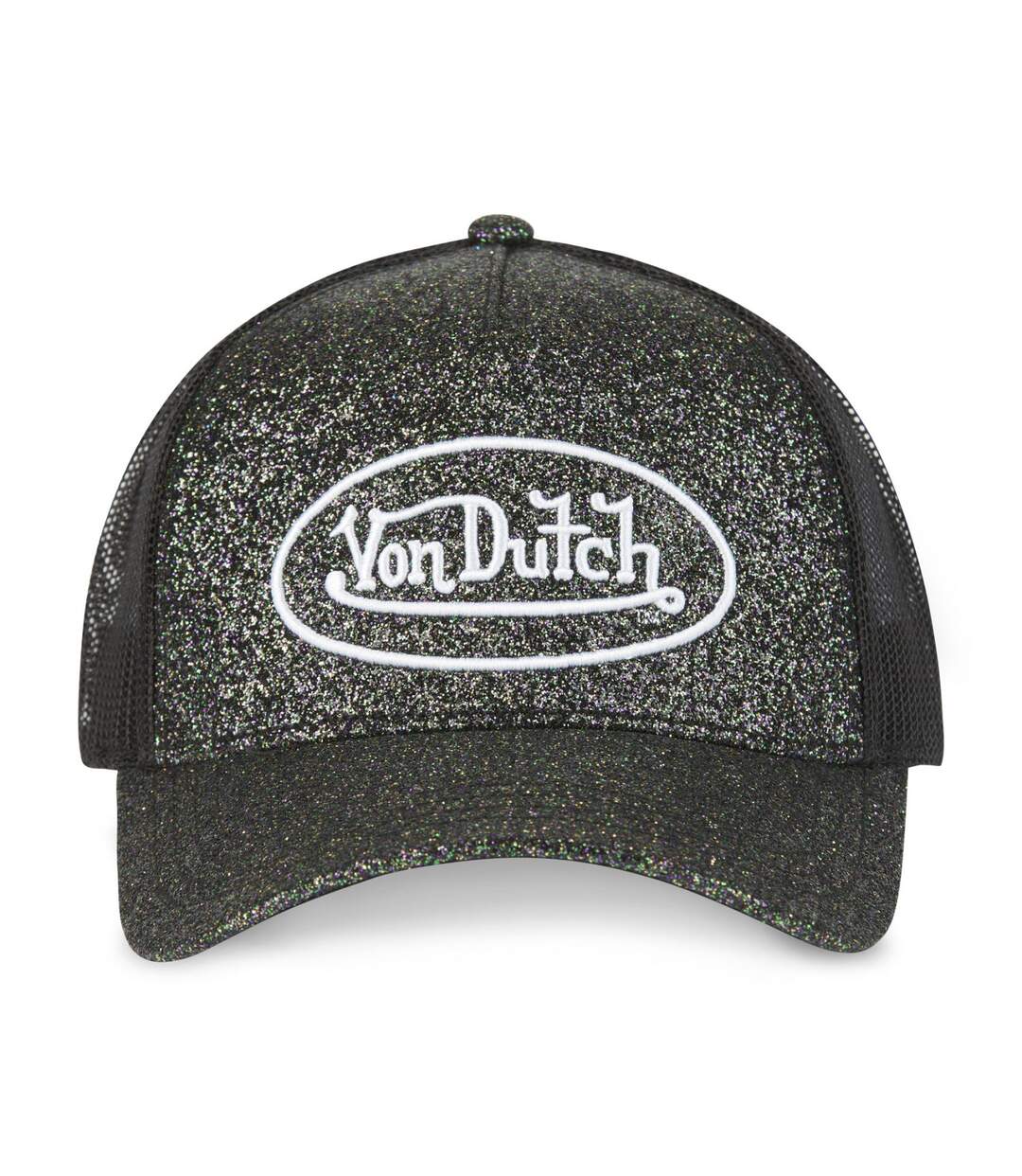 Casquette baseball avec filet femme à paillettes Glitter Vondutch-2