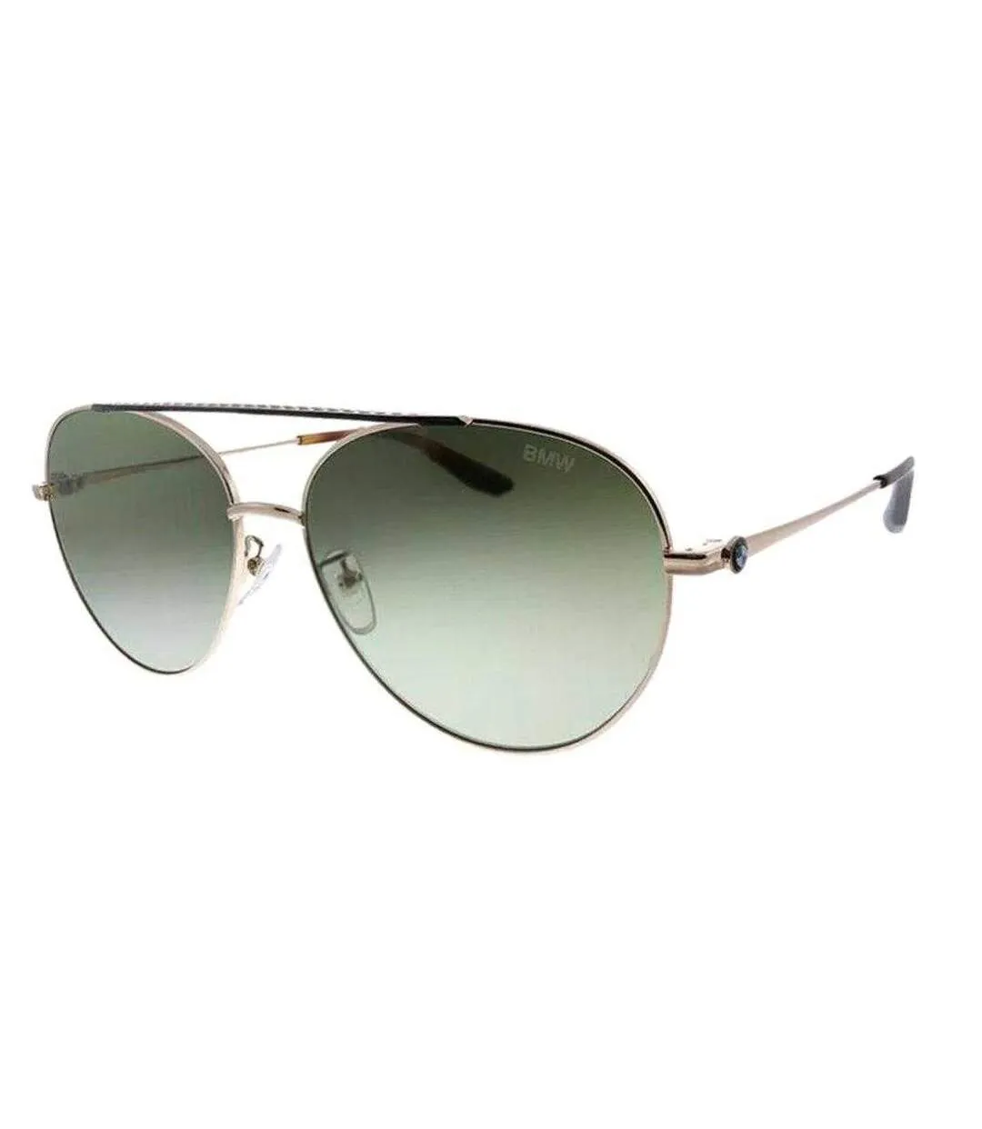 Lunettes De Soleil Motif/style Dégradé Homme Taille Unique Rose Doré BMW-2