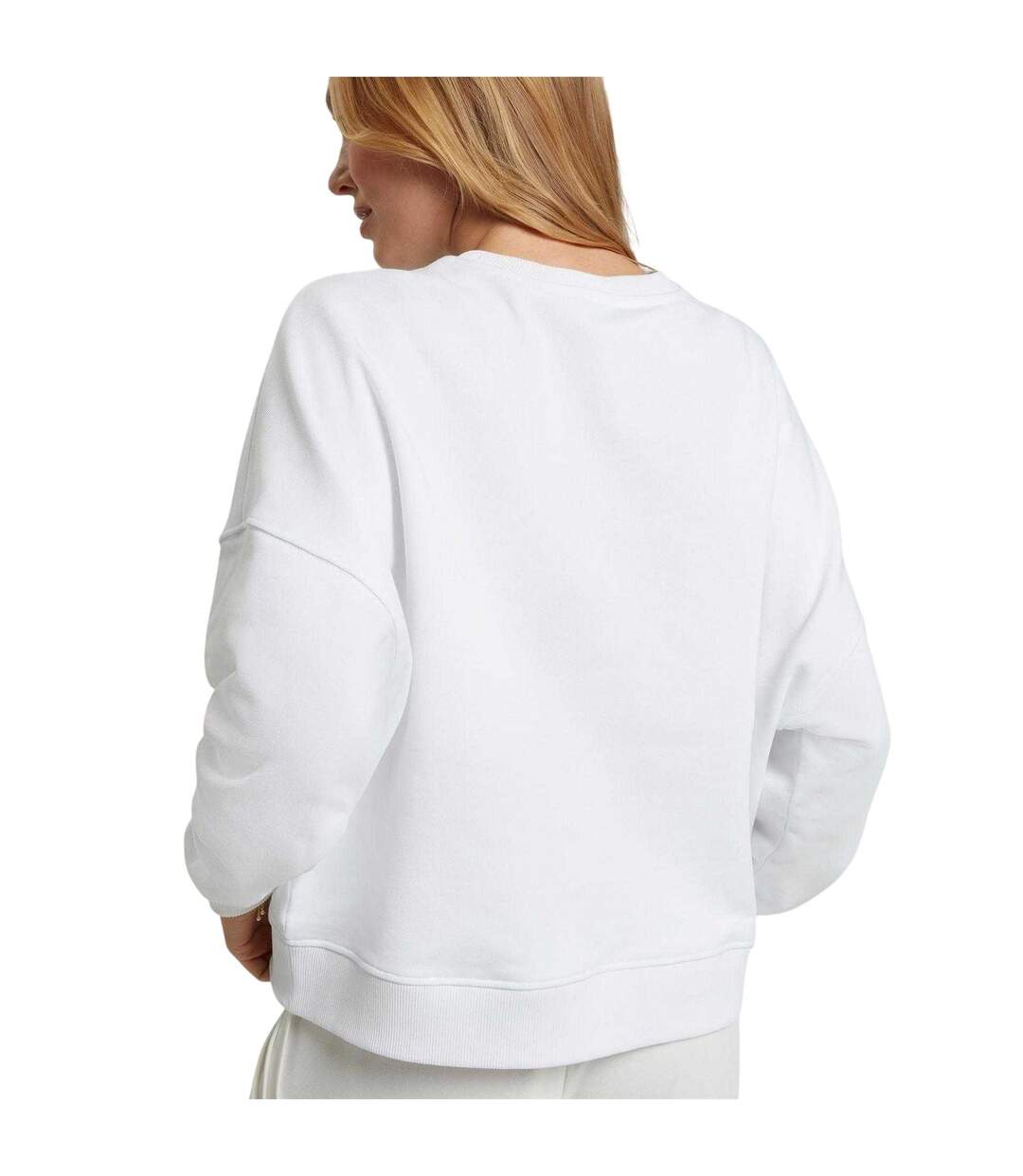 Womens/ladies Floral Relaxed Fit Sweatshirt White Ted Baker-3