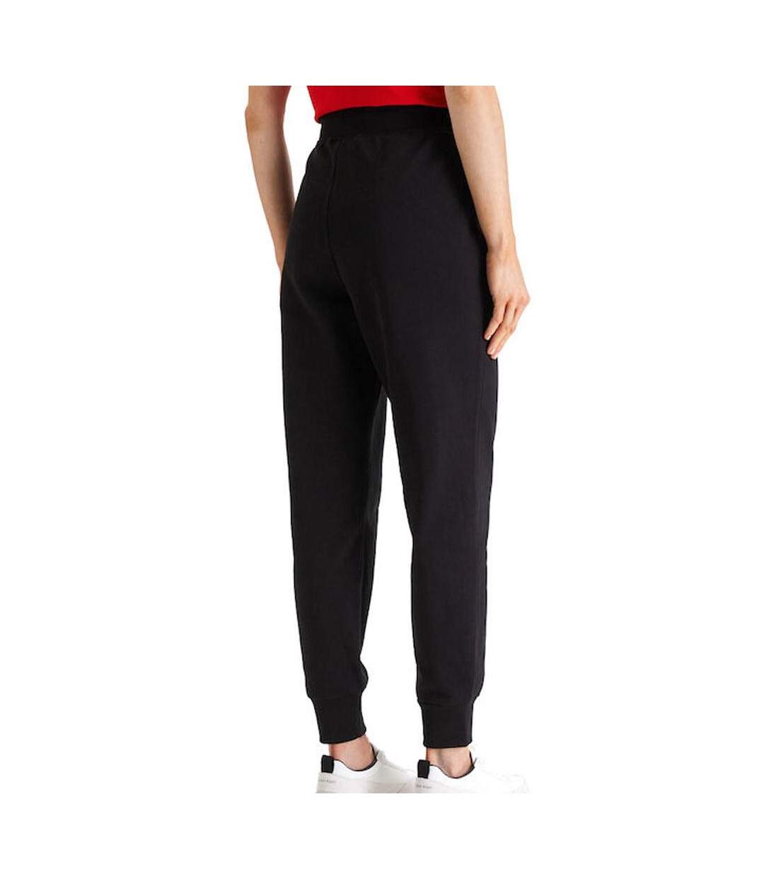 Jogging noir femme calvin klein jeans archive logo-2